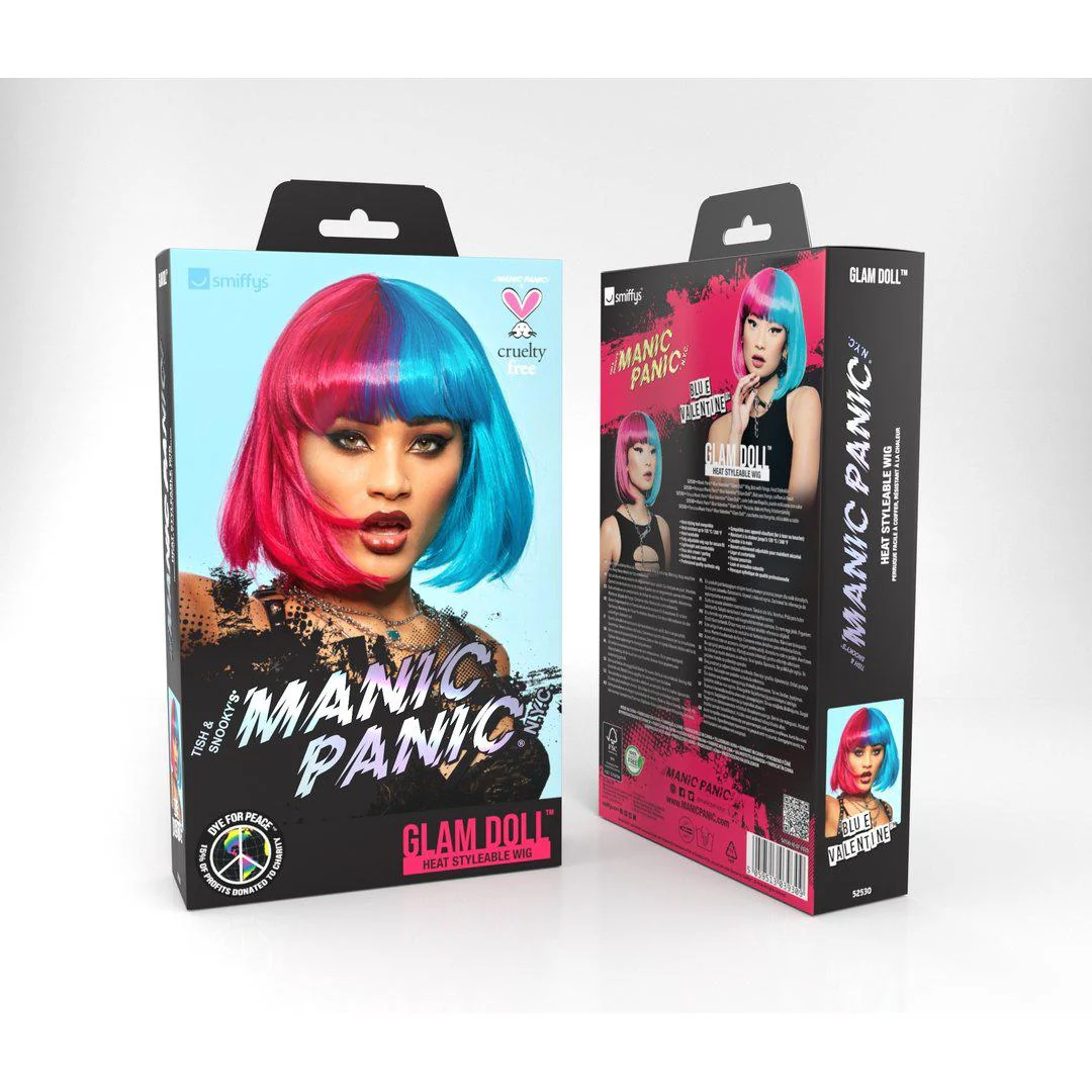 Glam Doll® Wig - Blue Valentine® - Image 5