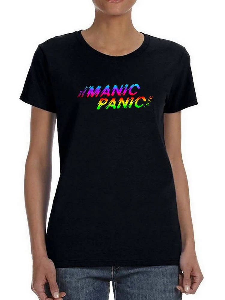 T-shirt  - Manic Panic Rainbow Banner - Image 4