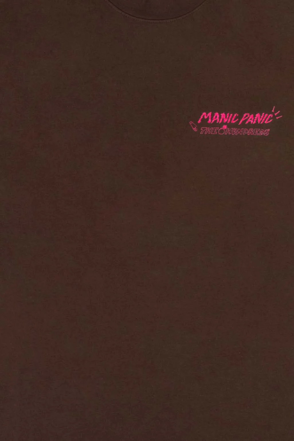 T-Shirt - Manic Panic X  HUNDREDS Chocolate - Image 3