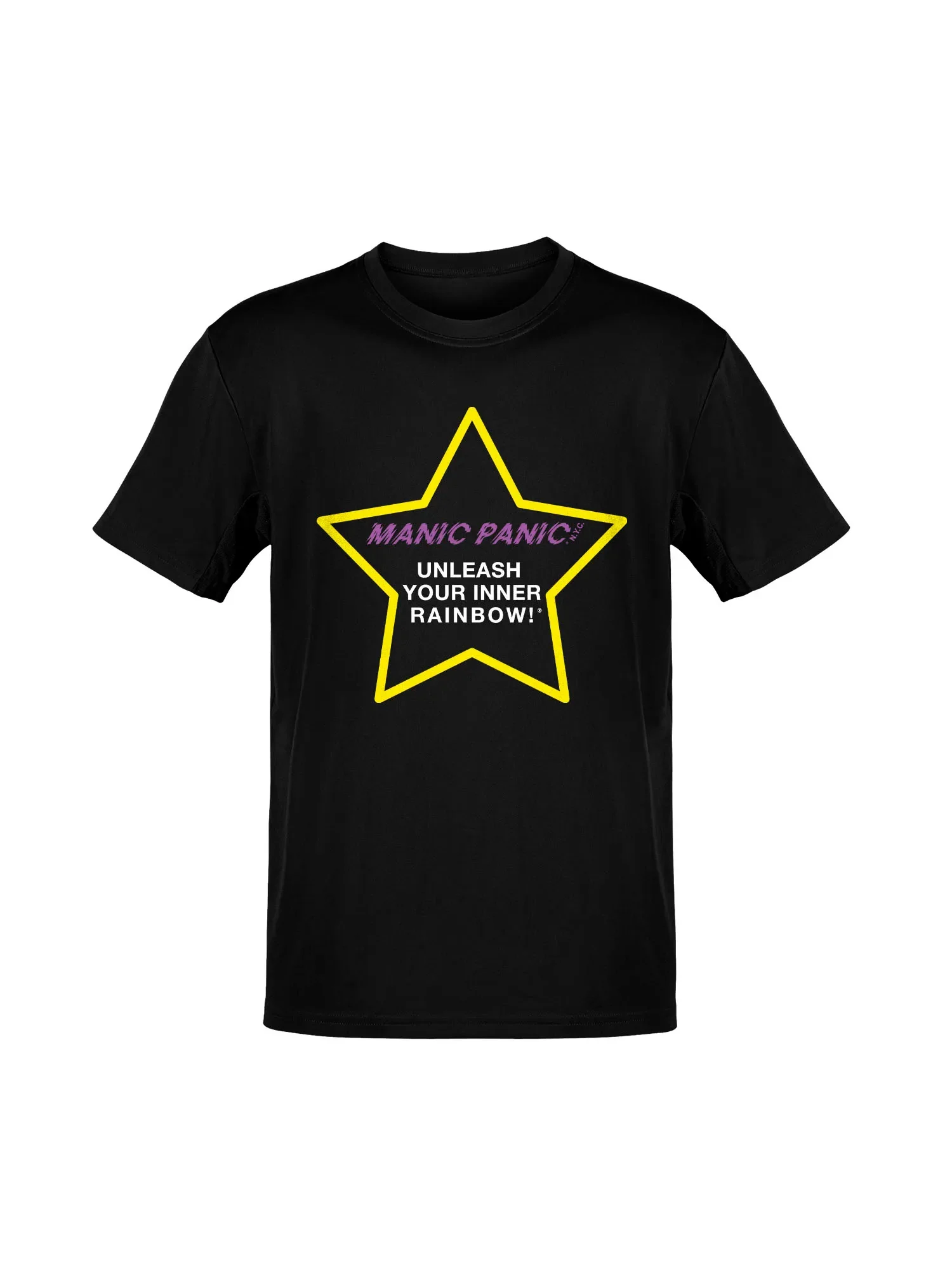 T-Shirt - Unleash Your Inner Rainbow™ Black - Image 5