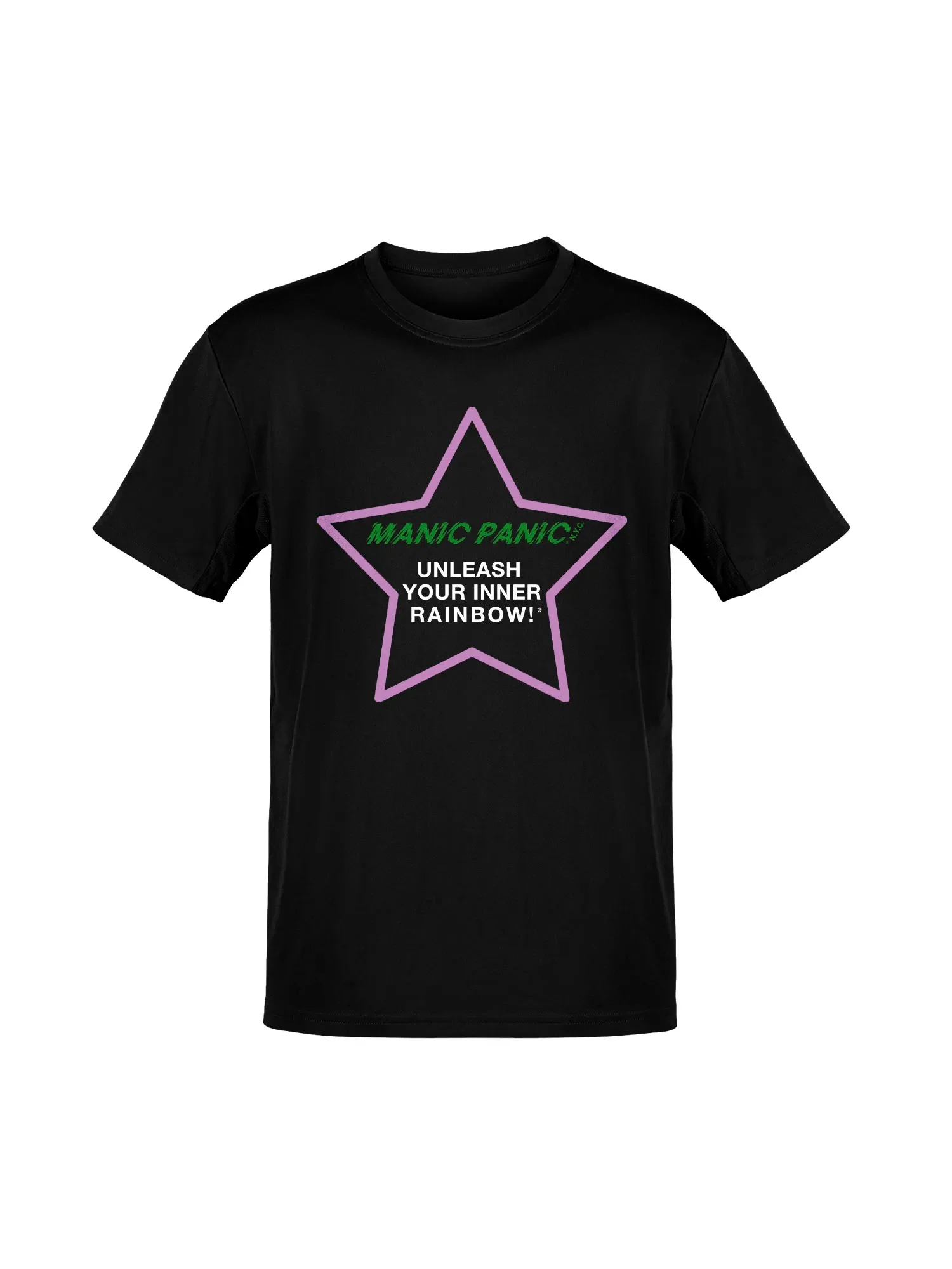 T-Shirt - Unleash Your Inner Rainbow™ Black - Image 8