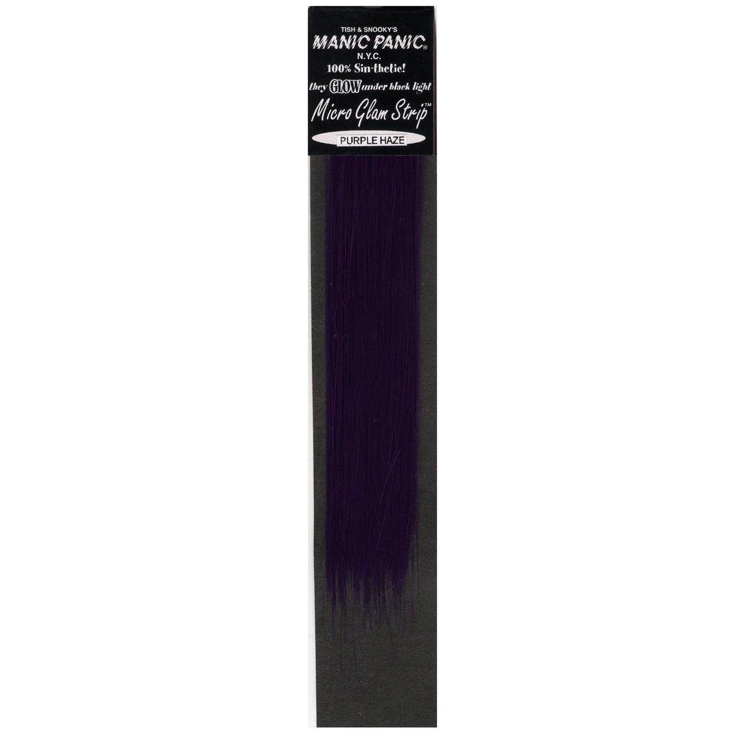 Glam Strips® Clip-In Hair Extensions - Purple Haze® – 8"
